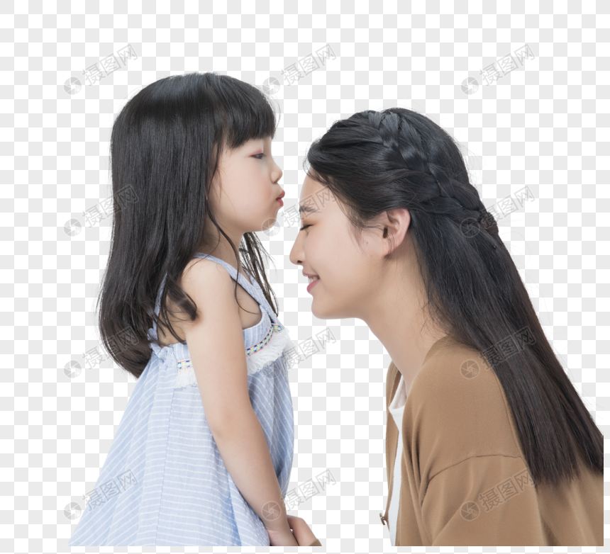 娘がお母さんのおでこにキスをするイメージ グラフィックス Id Prf画像フォーマットpng Jp Lovepik Com