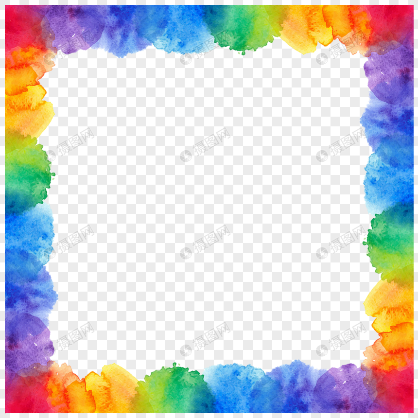 Rainbow Border Png Imagepicture Free Download 400875936