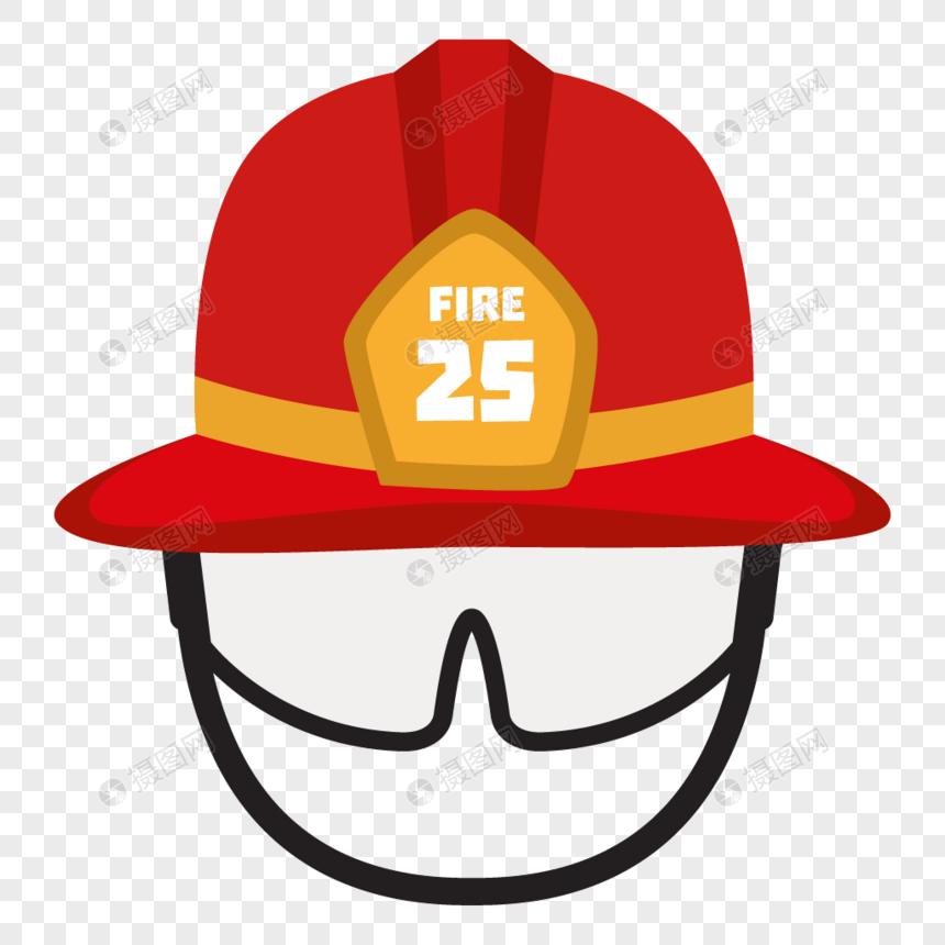 Red fire safety helmet png image_picture free download 400897592 ...