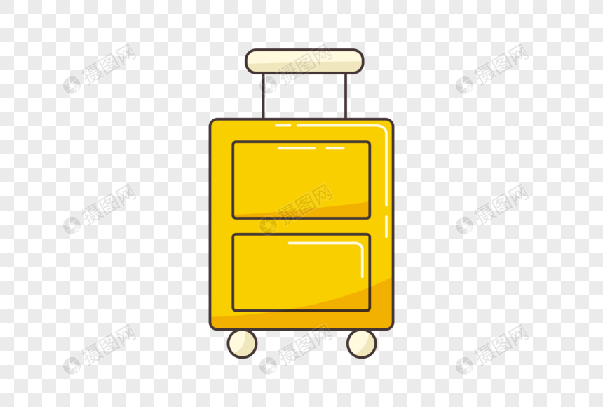 photo de element valise dessin anime jaune numero de l image400913385 format d image psd fr lovepik com photo de element valise dessin anime