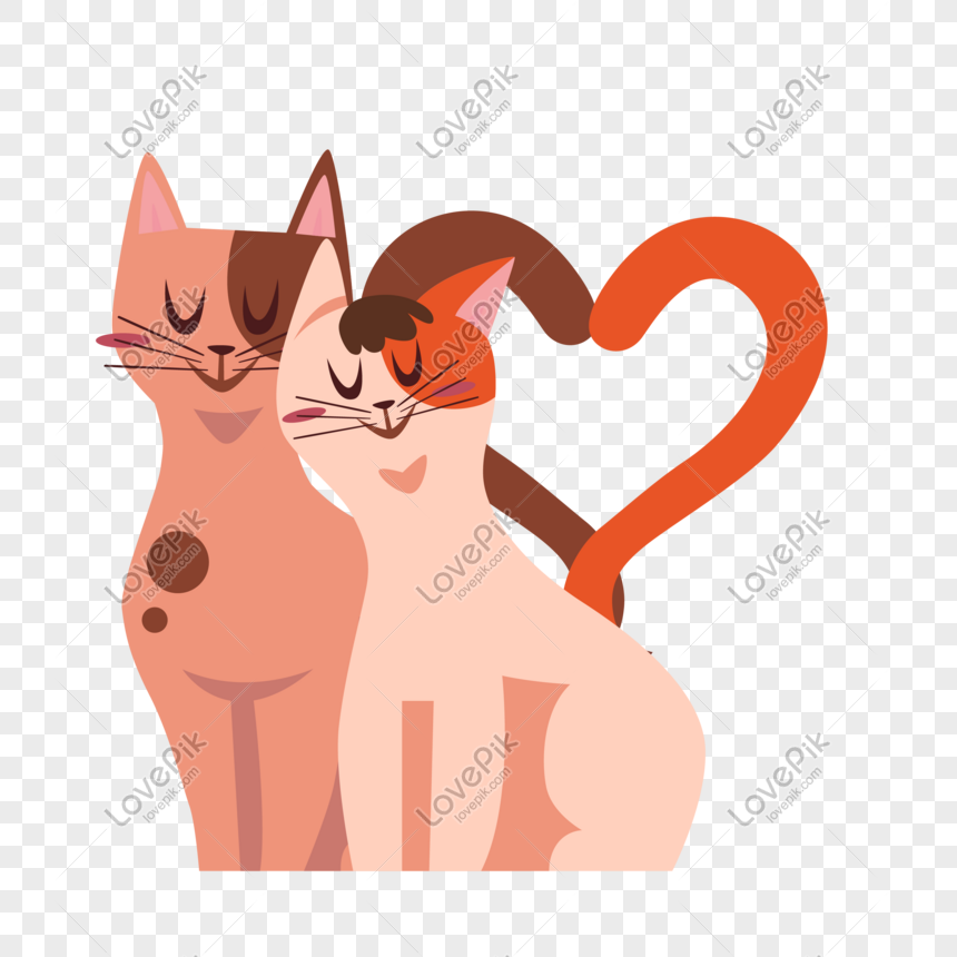 Photo De Saint Valentin Tomber Amoureux Dun Chaton Numero De L Image Format D Image Ai Fr Lovepik Com