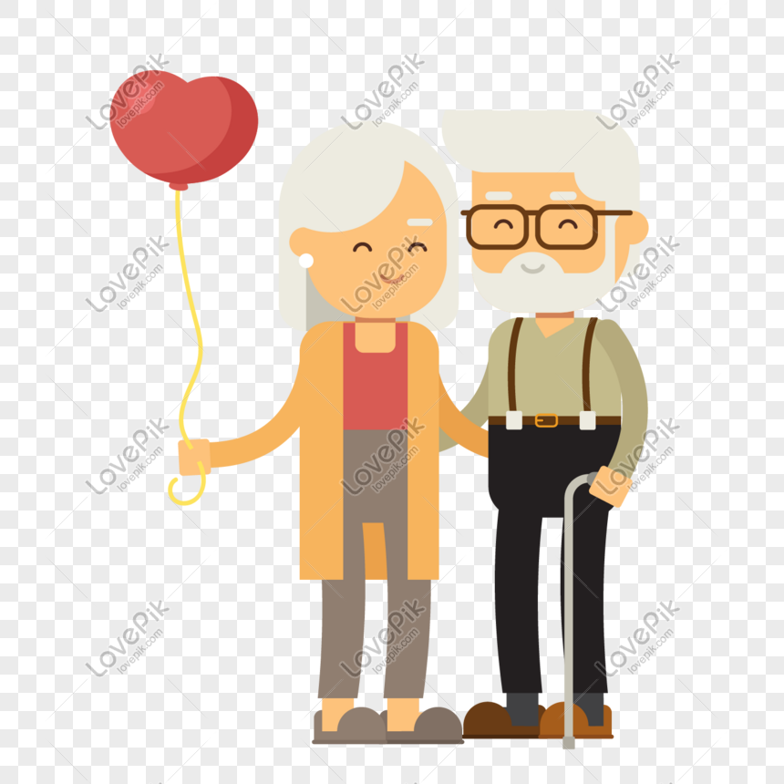 バレンタインデーの高齢者の恋愛デートイメージ グラフィックス Id Prf画像フォーマットai Jp Lovepik Com