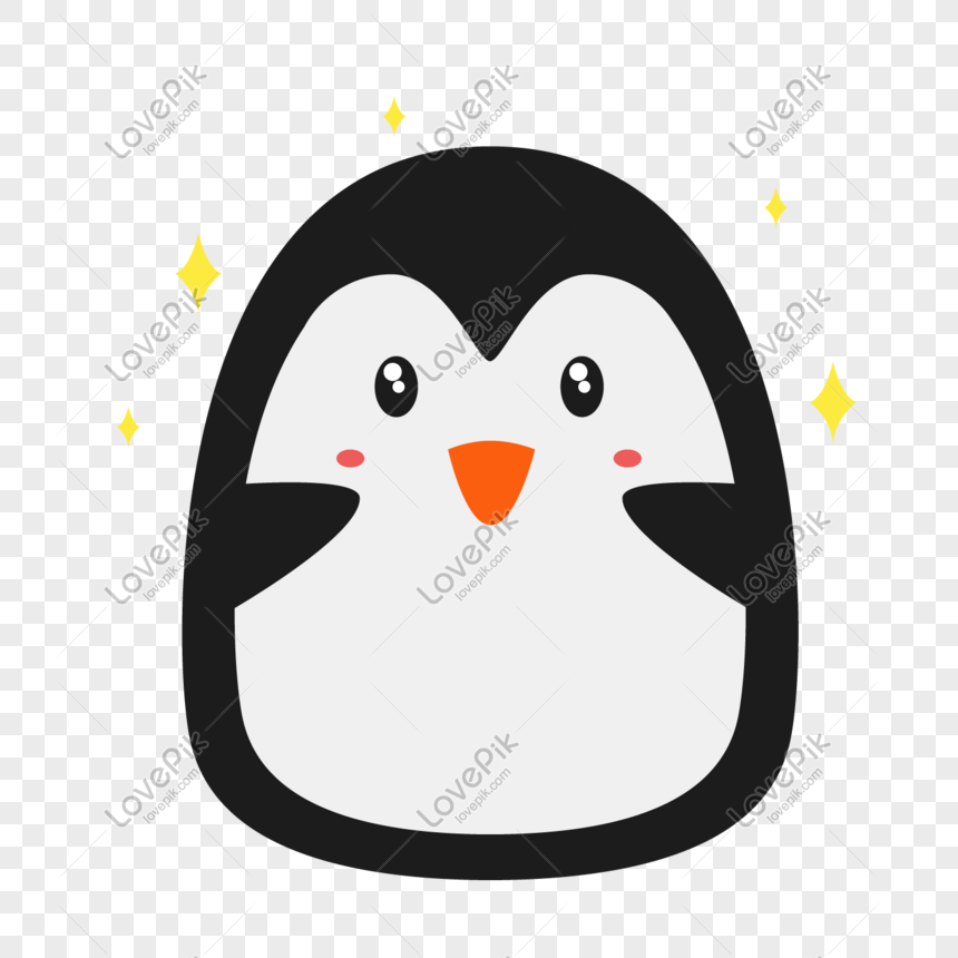 Adorando A Los Pequeños Pingüinos Con Ojos Pequeños PNG Imágenes Gratis -  Lovepik