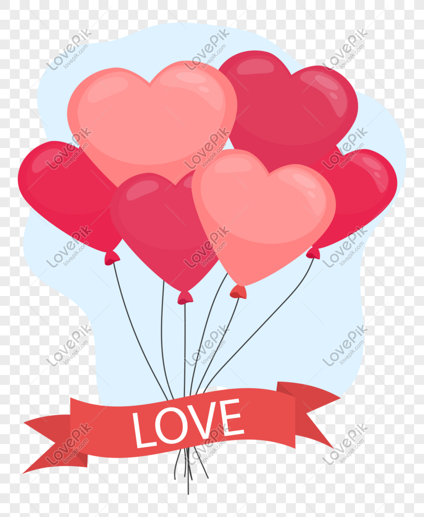 Heart Shaped Balloon Png Image Picture Free Download Lovepik Com