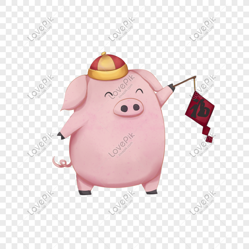 手描き豚年幸せな豚イラストイメージ グラフィックス Id Prf画像フォーマットpsd Jp Lovepik Com
