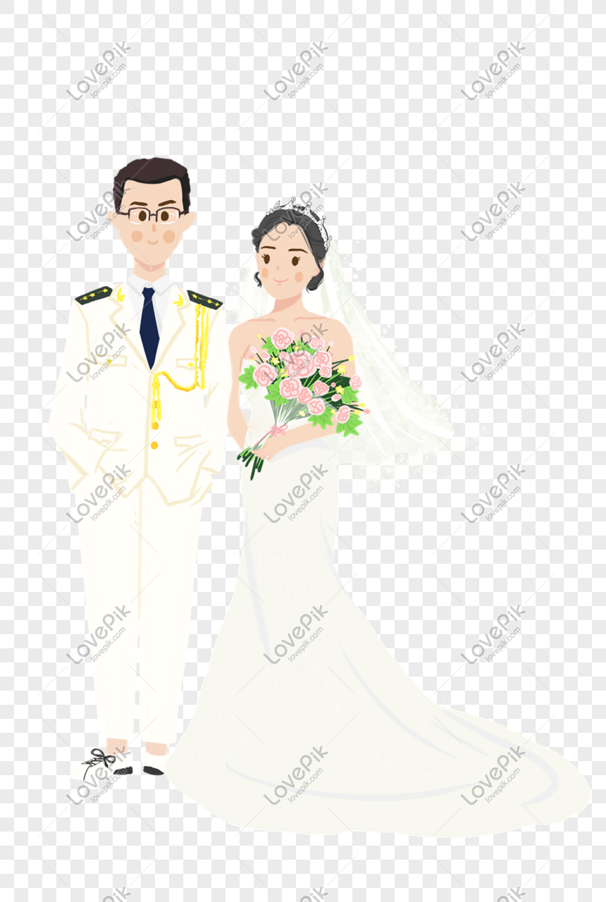  Gambar  Pernikahan Kartun  Png TulisanViral Info