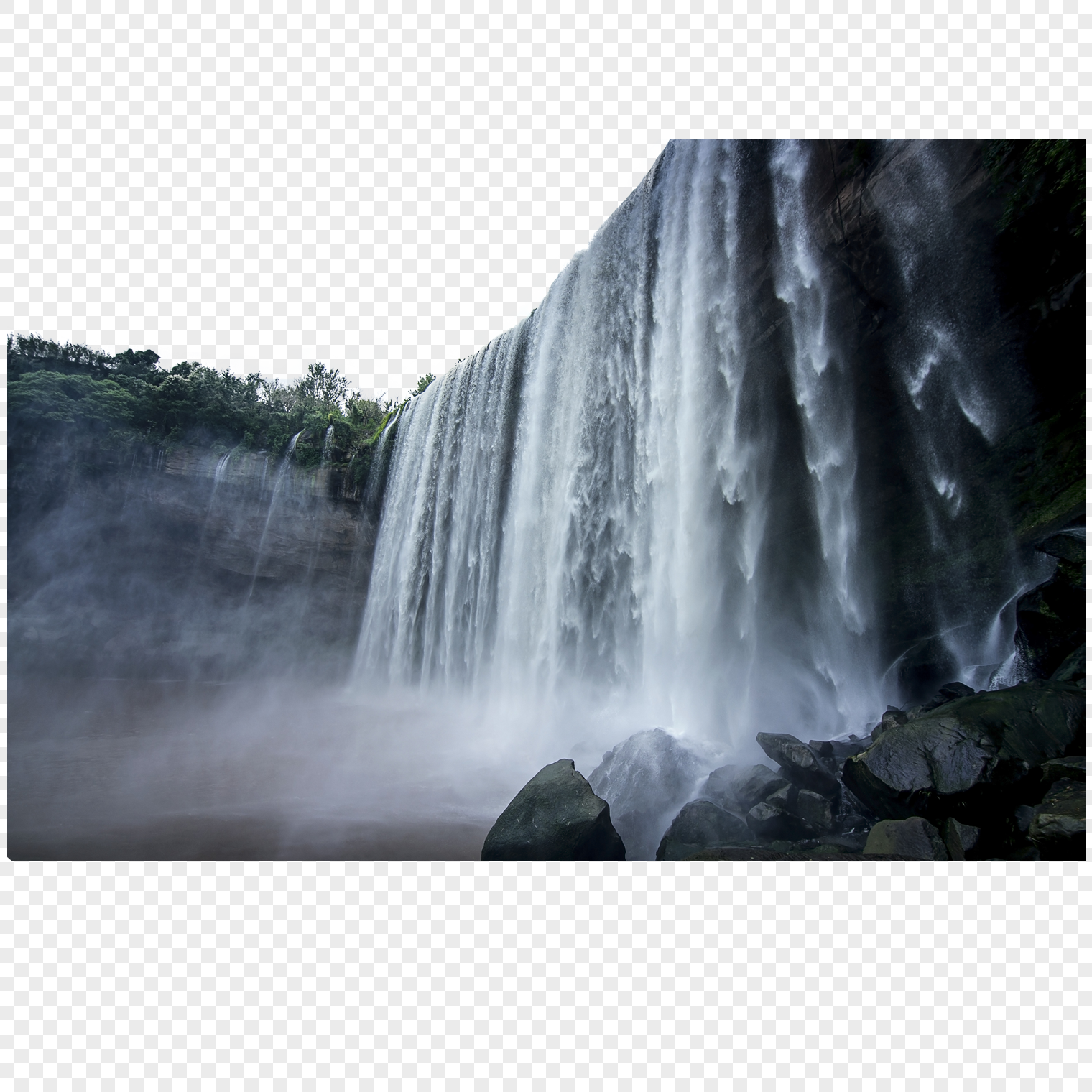 waterfall background png