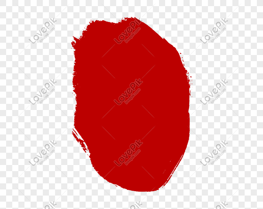 Hand Painted Red Seal Png Image Picture Free Download Lovepik Com