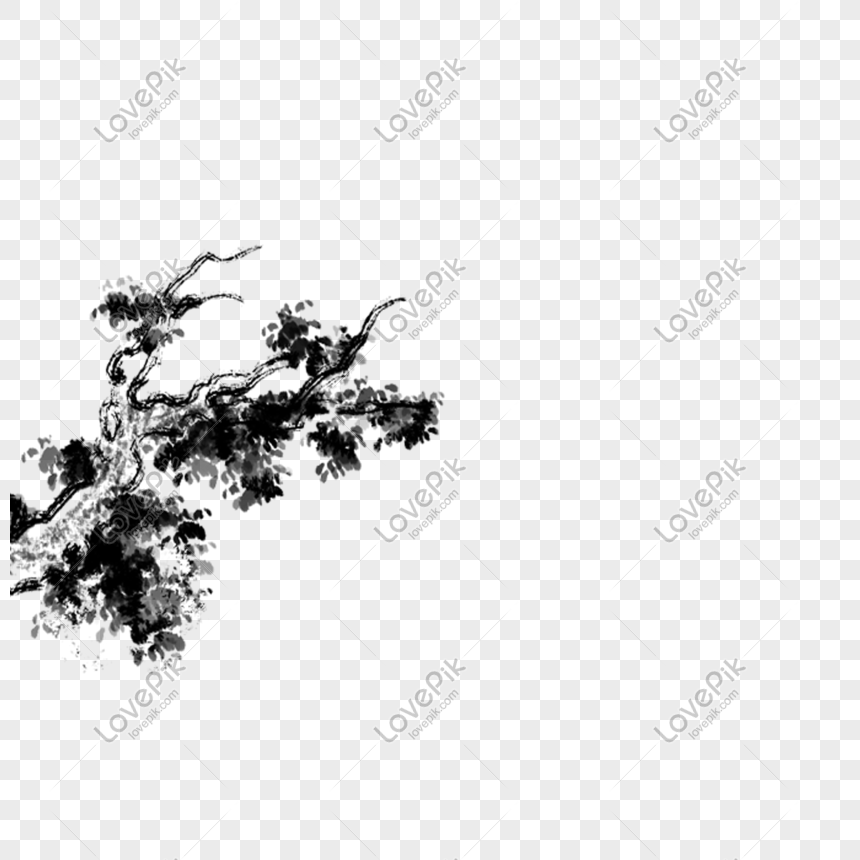Ink Tree Branches Png Image Picture Free Download Lovepik Com