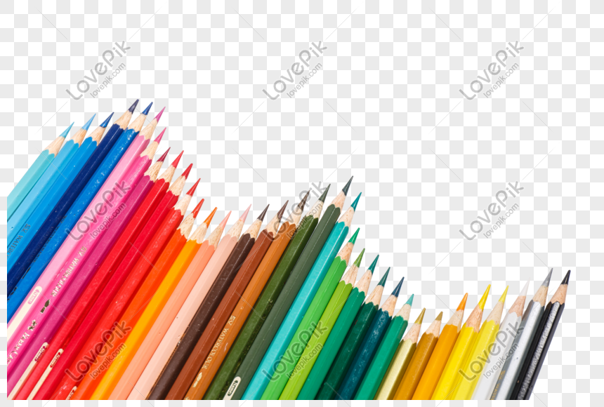 Baru 30 Lukisan Pensil Warna Gambar Abstrak Pensil 