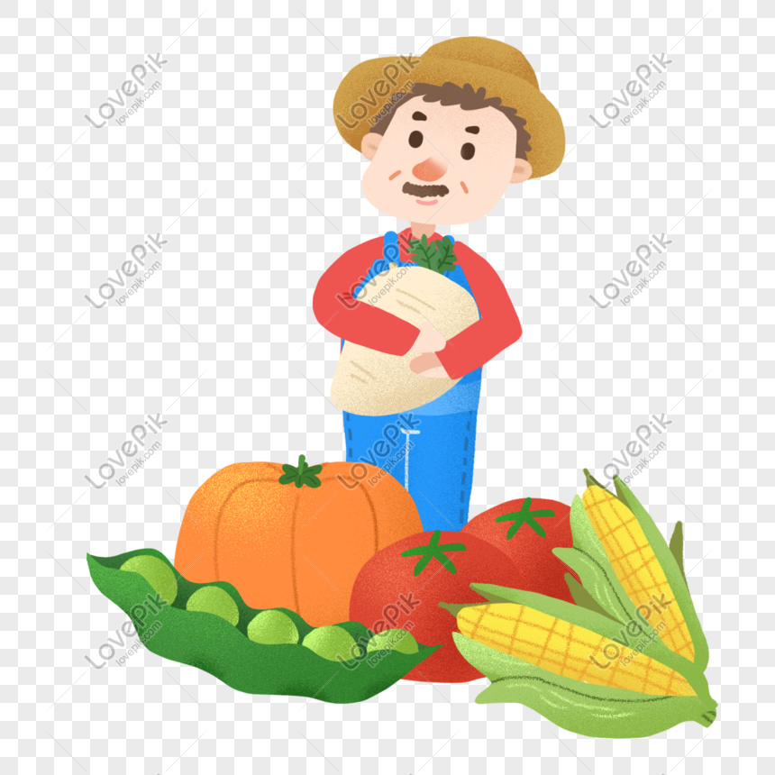 Campesino De La Cosecha Del Dia Del Trabajo Imagenes De Graficos Png Gratis Lovepik