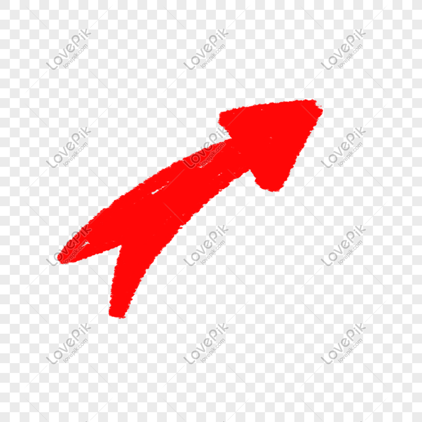 手描き赤シンプルな矢印方向矢印イメージ グラフィックス Id Prf画像フォーマットpng Jp Lovepik Com