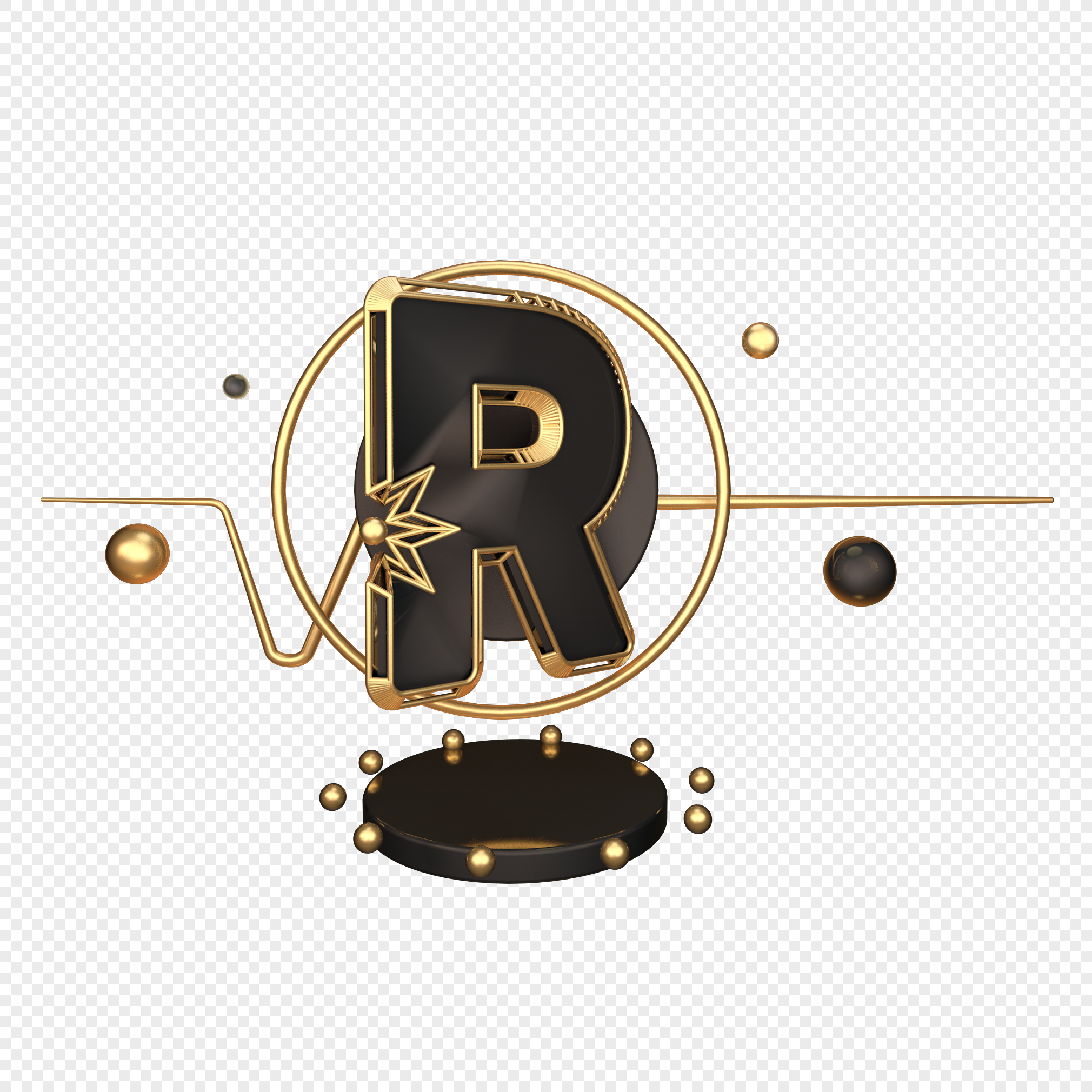 R letter logo design for fashion and beauty and spa company. R letter  vector icon. R golden logo 11672043 Vector Art at Vecteezy