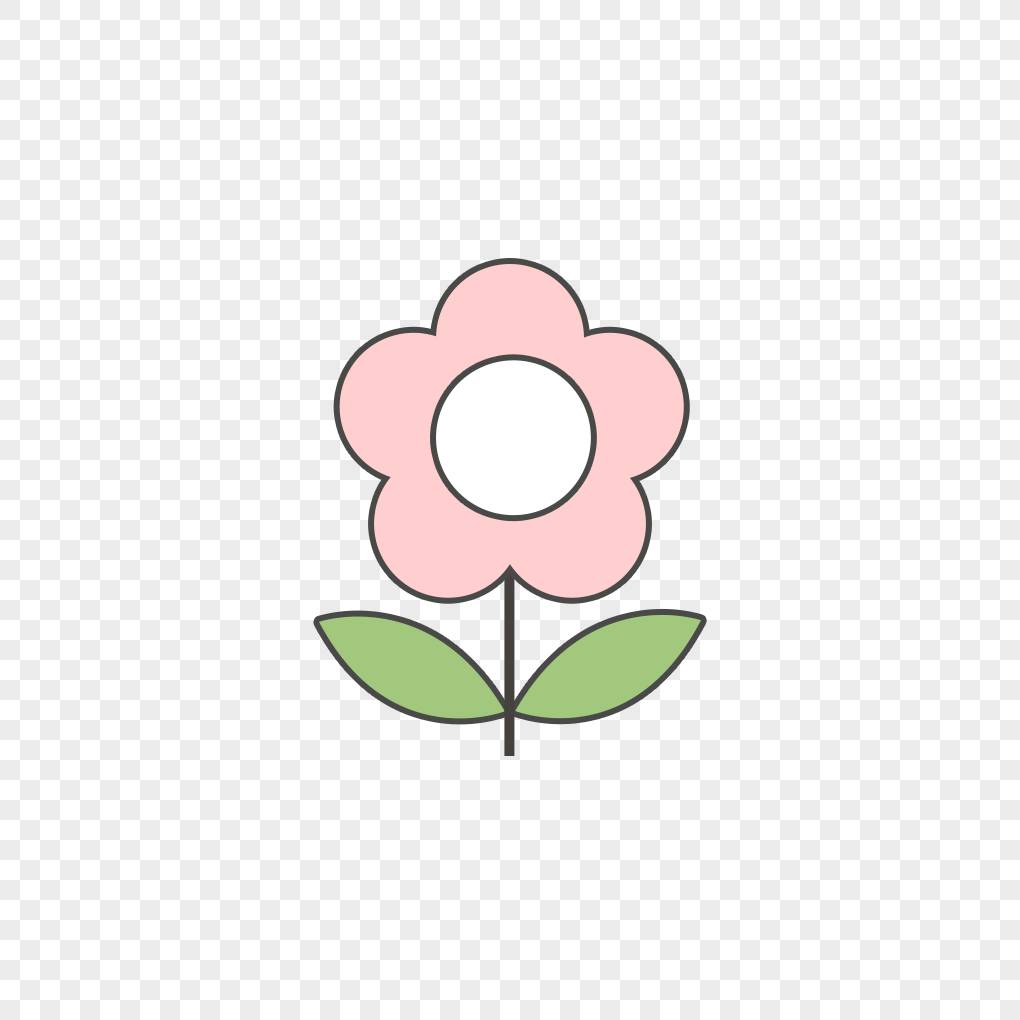 Vector Flower, Spring, Mat, Cute PNG Hd Transparent Image And Clipart ...