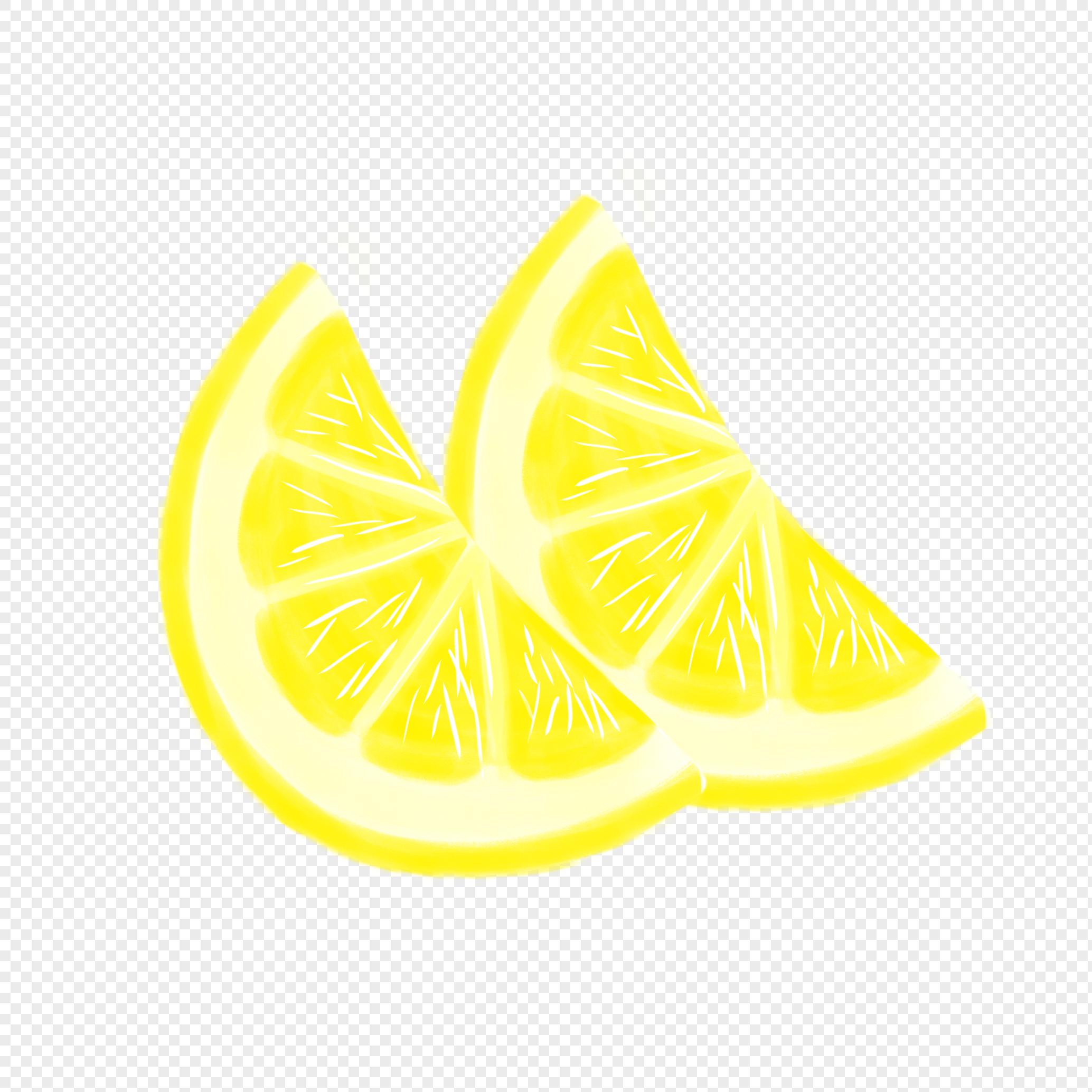 Кавайная долька лимона