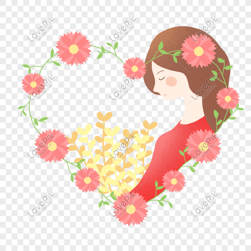 Frontera De Decoracion De Flores Para El Dia De La Madre Imagenes De Graficos Png Gratis Lovepik