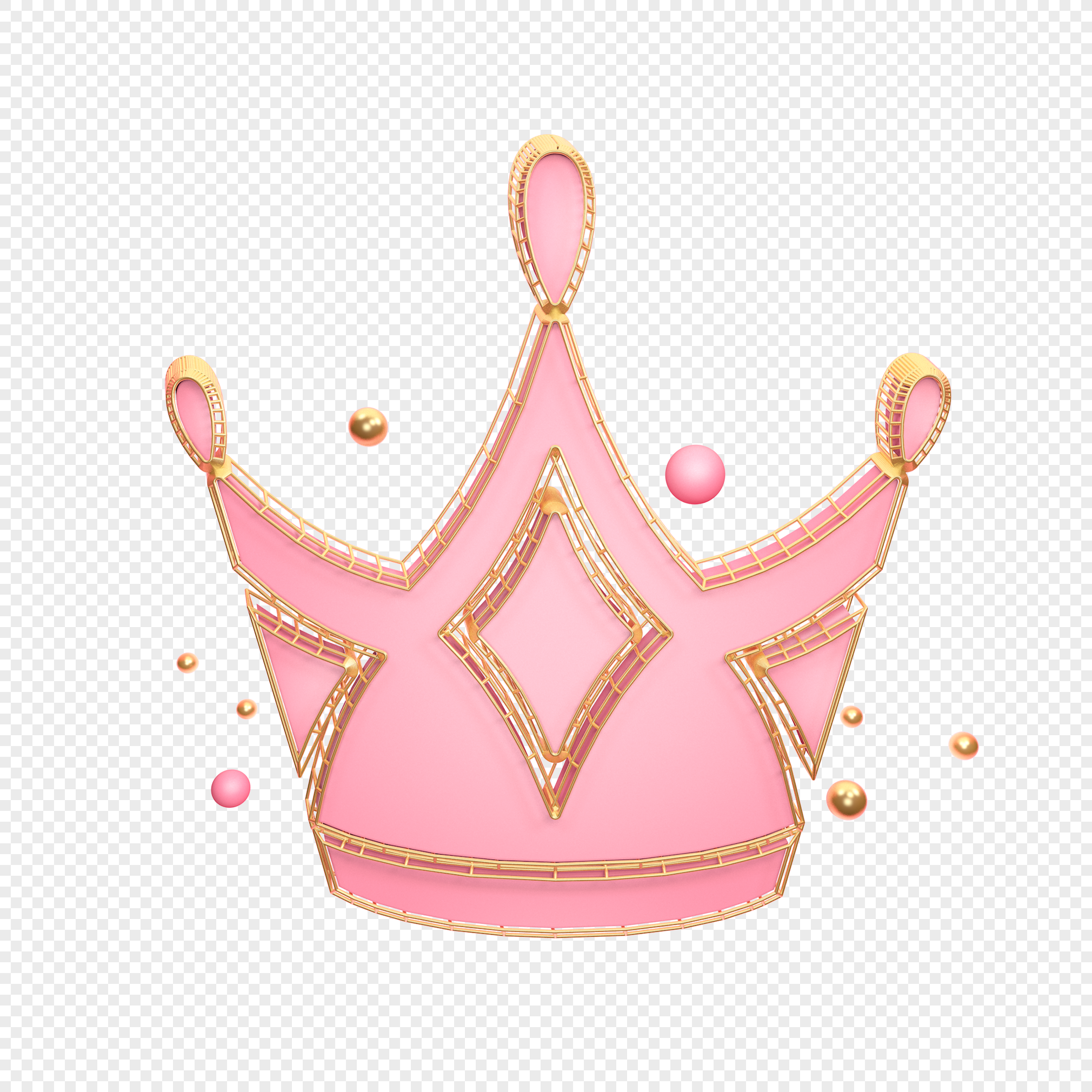 Принцесса в короне мультяшки