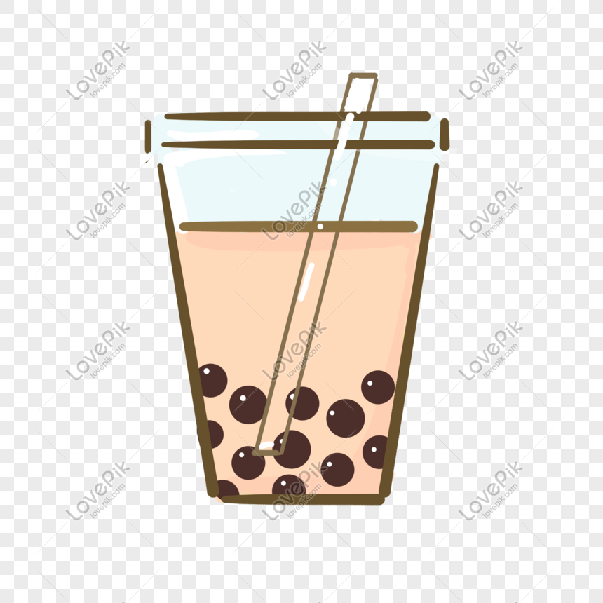Milk Tea Beverage Sweets Are Cute PNG Picture And Clipart Image ...