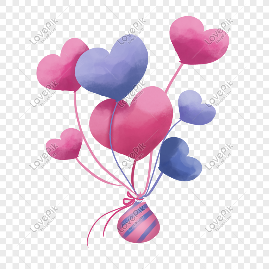 pink blue love balloon png image picture free download 401116869 lovepik com pink blue love balloon png