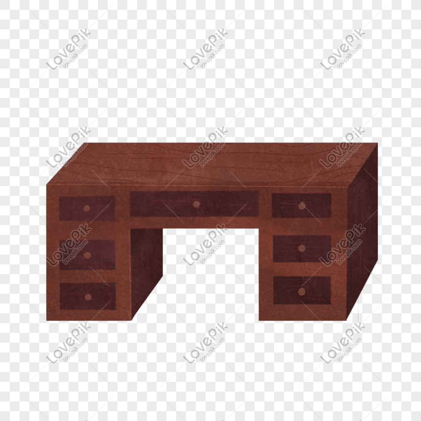 Hand Painted Wooden Table Png Image Picture Free Download