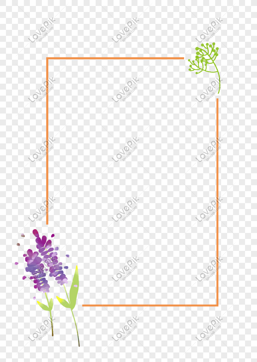 Hangganan Ng Lavender Larawan Numero Ng Graphics Format Ng Larawan Psd Ph Lovepik Com