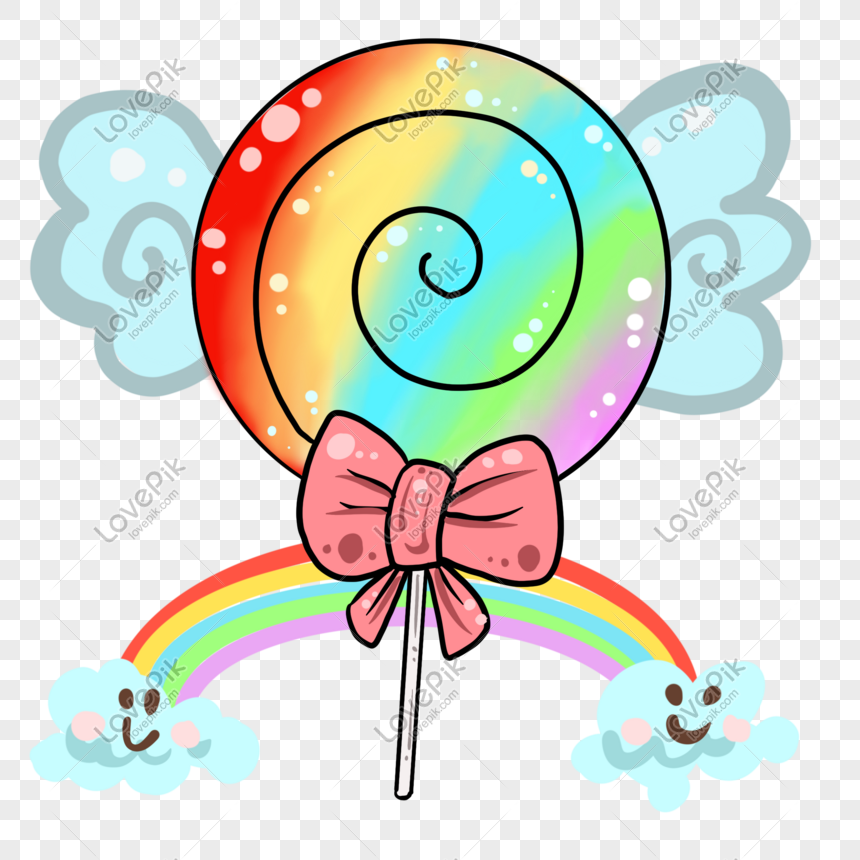 Rainbow Lollipop On Childrens Day Png Image Picture Free Download 401125249 Lovepik Com