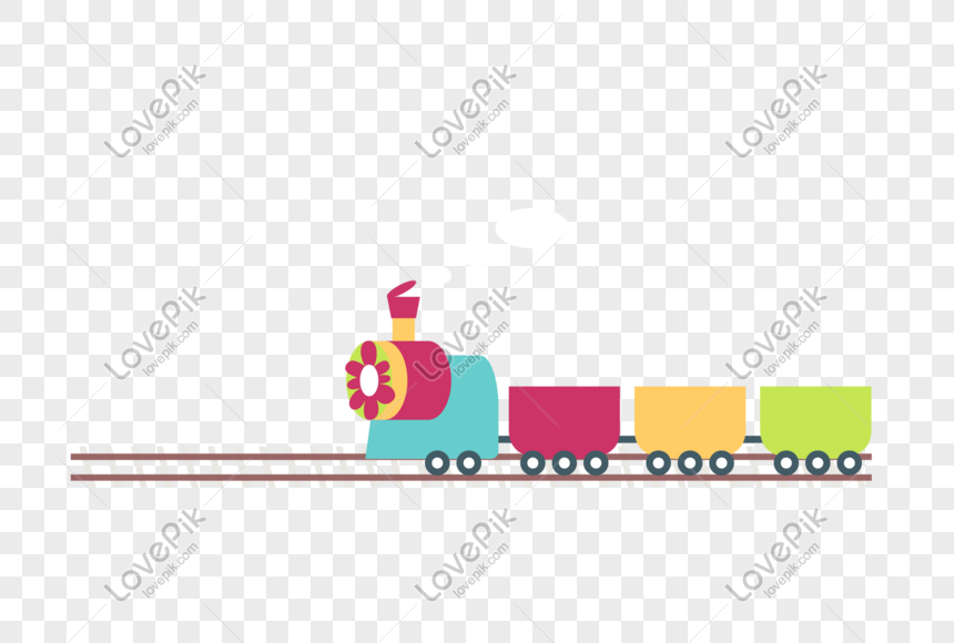 cartoon train ka