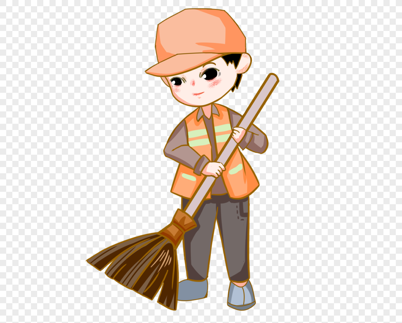 Sanitation Worker PNG Image and PSD File For Free Download - Lovepik ...