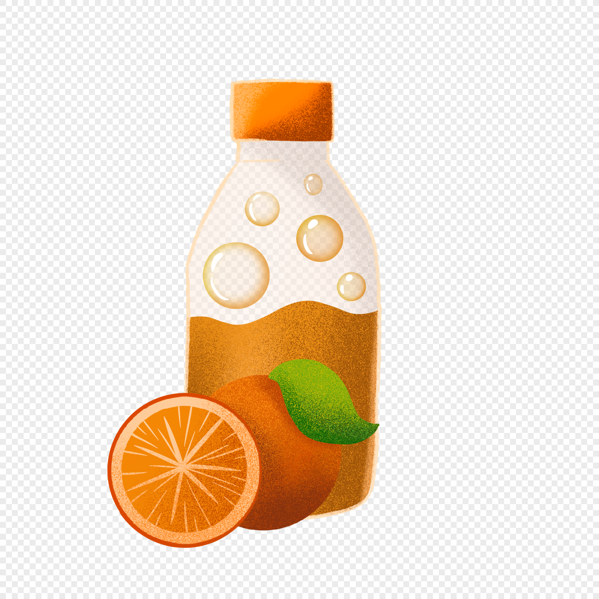 Large Bottle with Orange Juice PNG Clipart​  Gallery Yopriceville -  High-Quality Free Images and Transparent PNG Clipart