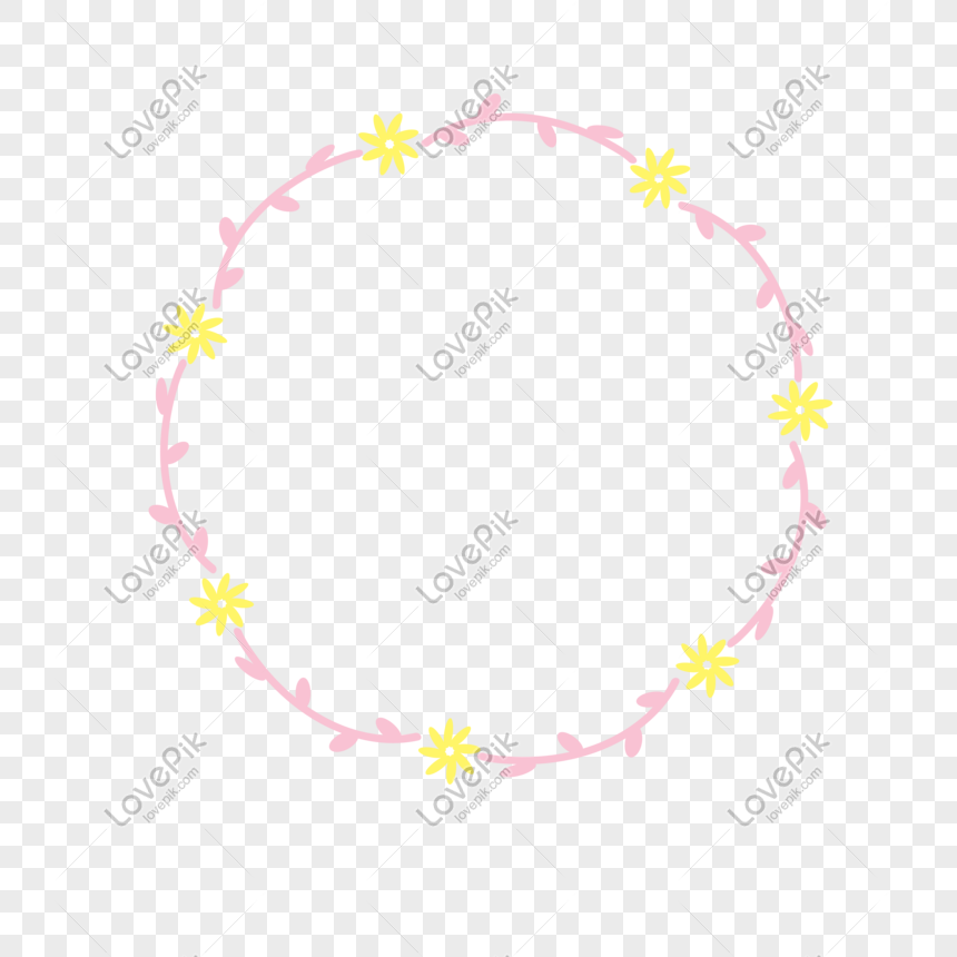 Wreath Border Free PNG And Clipart Image For Free Download - Lovepik ...