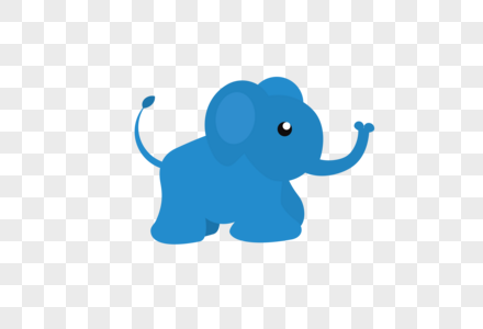 cartoon hand drawn baby elephant vector png image picture free download 611192149 lovepik com