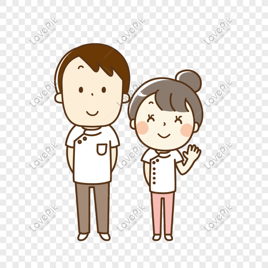 Male And Female Cartoon Characters PNG Transparent Image And Clipart Image  For Free Download - Lovepik | 401161817