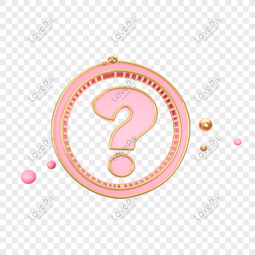 girlish pink stereo question mark icon png image picture free download 401165812 lovepik com girlish pink stereo question mark icon