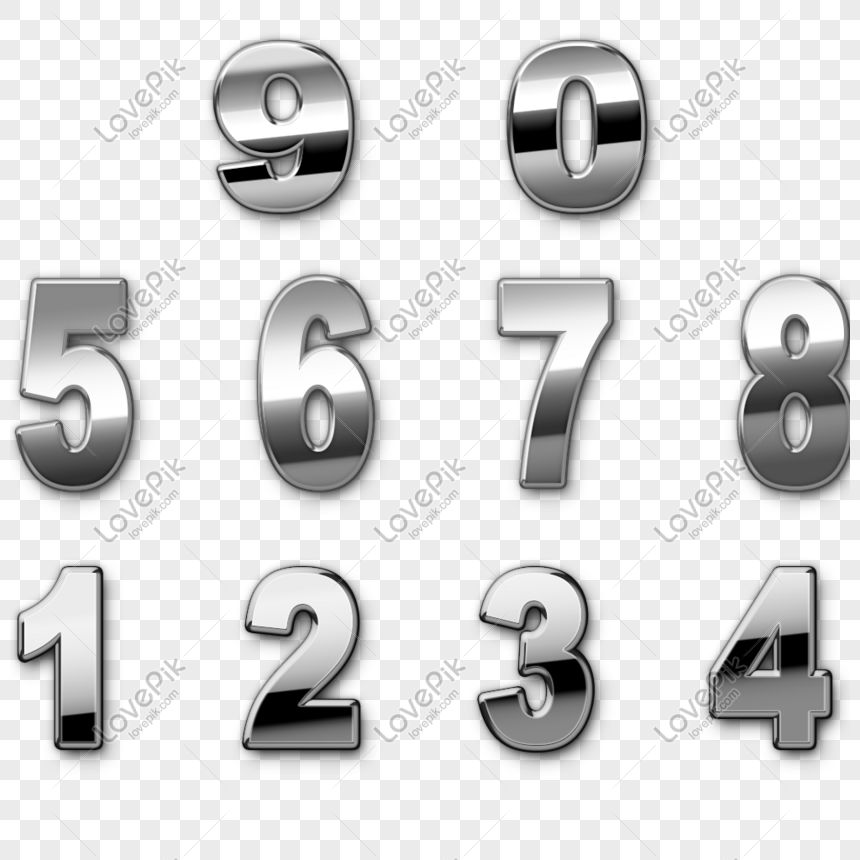Metal Numbers 1 PNG Transparent Background, Free Download #44210 -  FreeIconsPNG