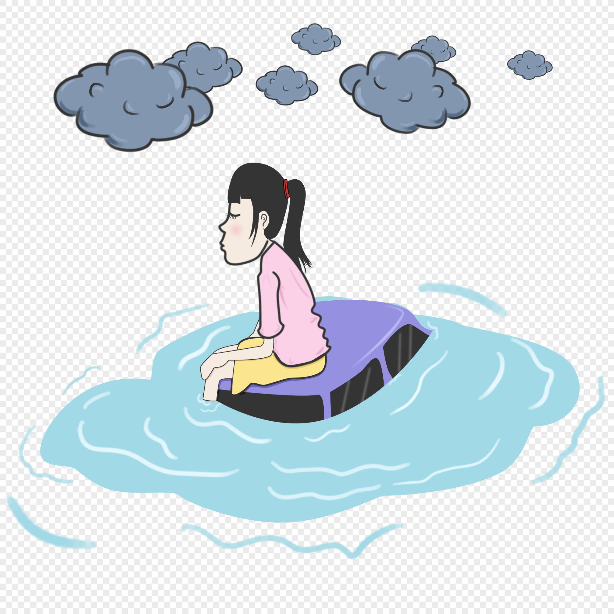 Storm Cartoon PNG Images With Transparent Background | Free Download On ...