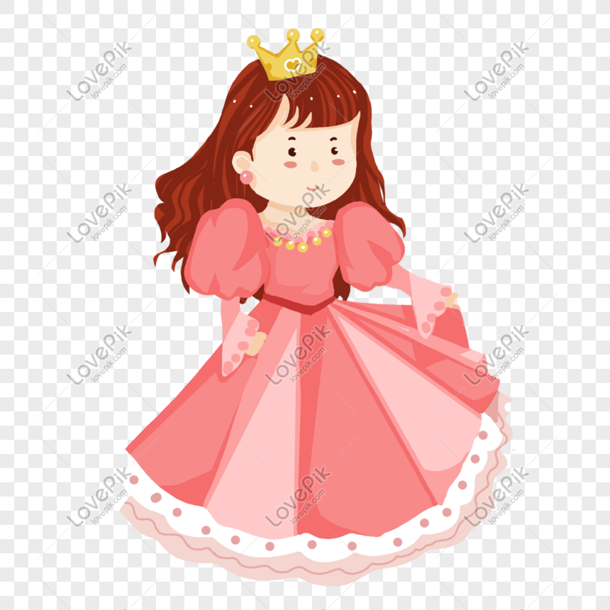 Little Princess, Princess, Girl, Happy Png Image And Clipart Image For 