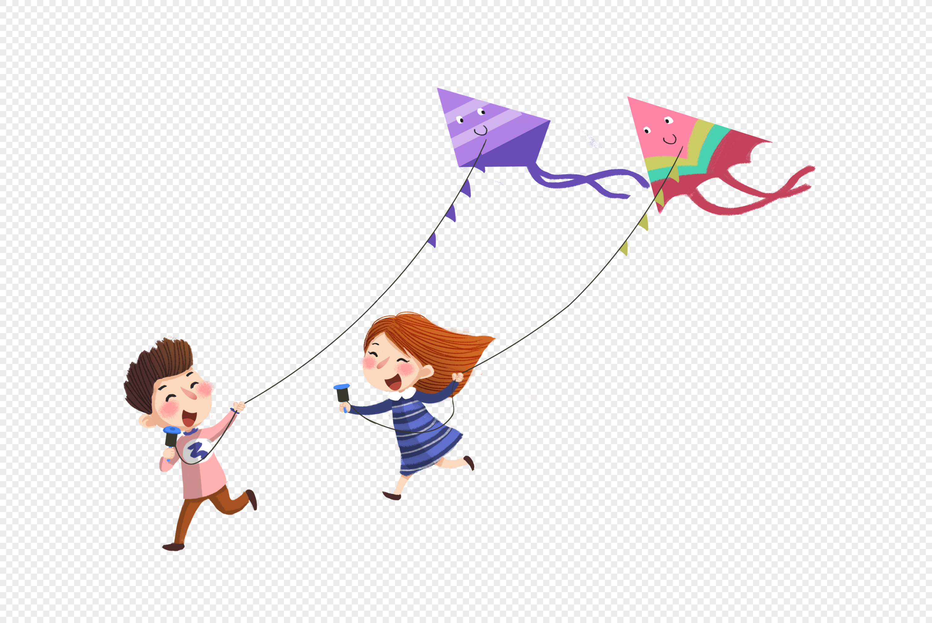 They are flying a kite she напиши по образцу