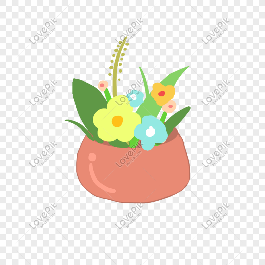 Bottled Flower, Flower Vector, Flower Light, Flower Flowers PNG Image ...