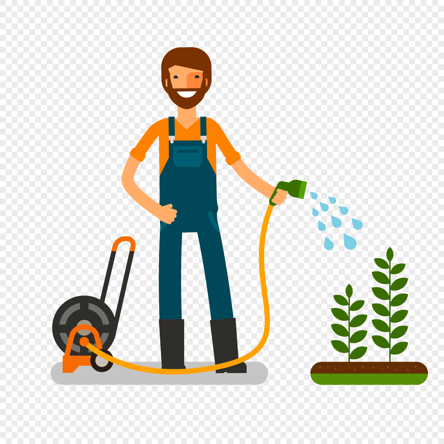 Irrigation Of Plants PNG Images With Transparent Background | Free ...