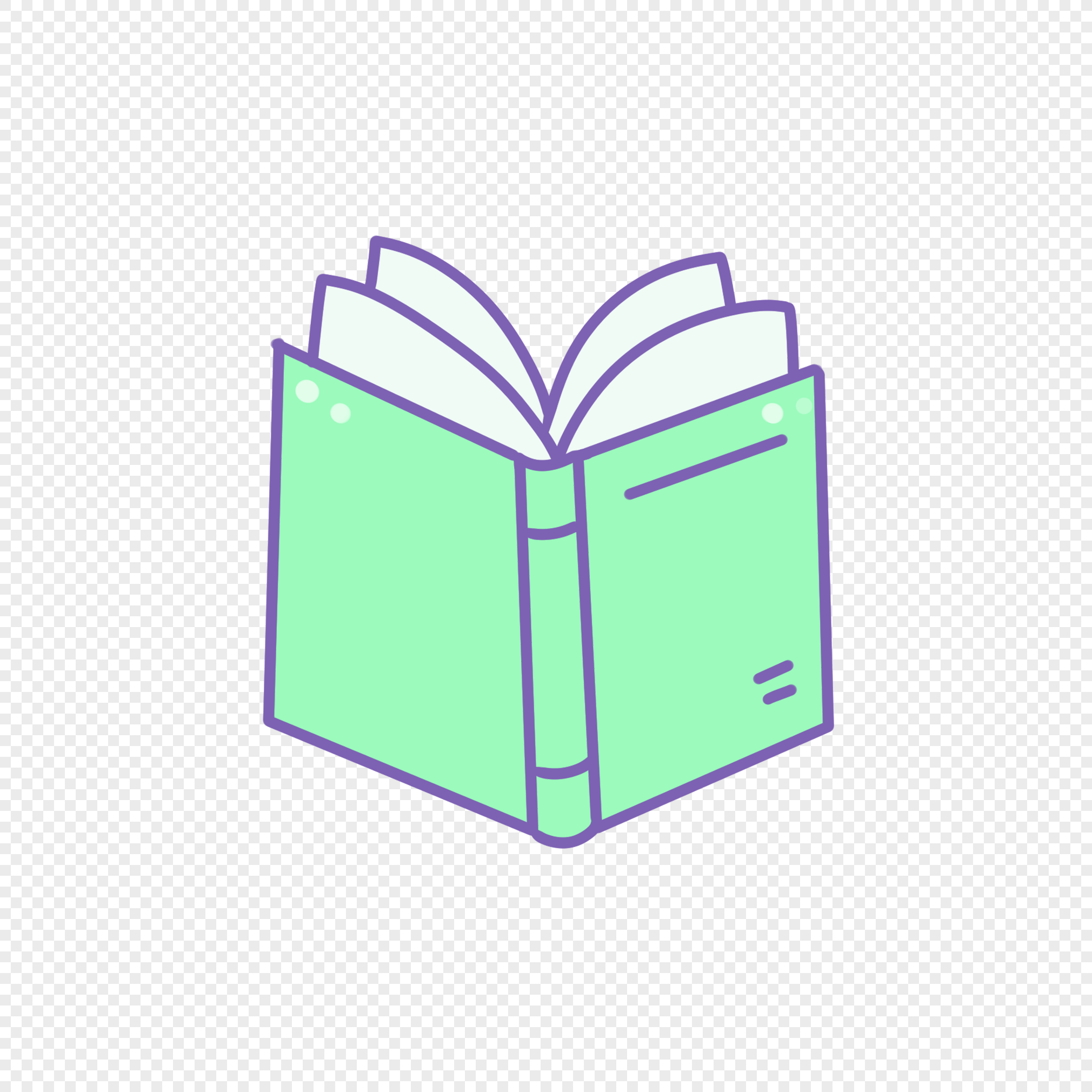 Green Book Book Line Book Light Book Icon Free Png And Clipart Image