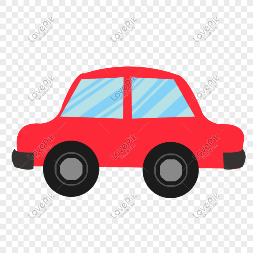 Cartoon Hand Drawn Red Car Png Image Picture Free Download 401190560 Lovepik Com