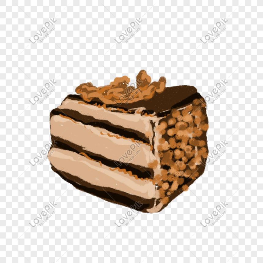 cartoon walnut cake illustration png image picture free download 401195068 lovepik com cartoon walnut cake illustration png