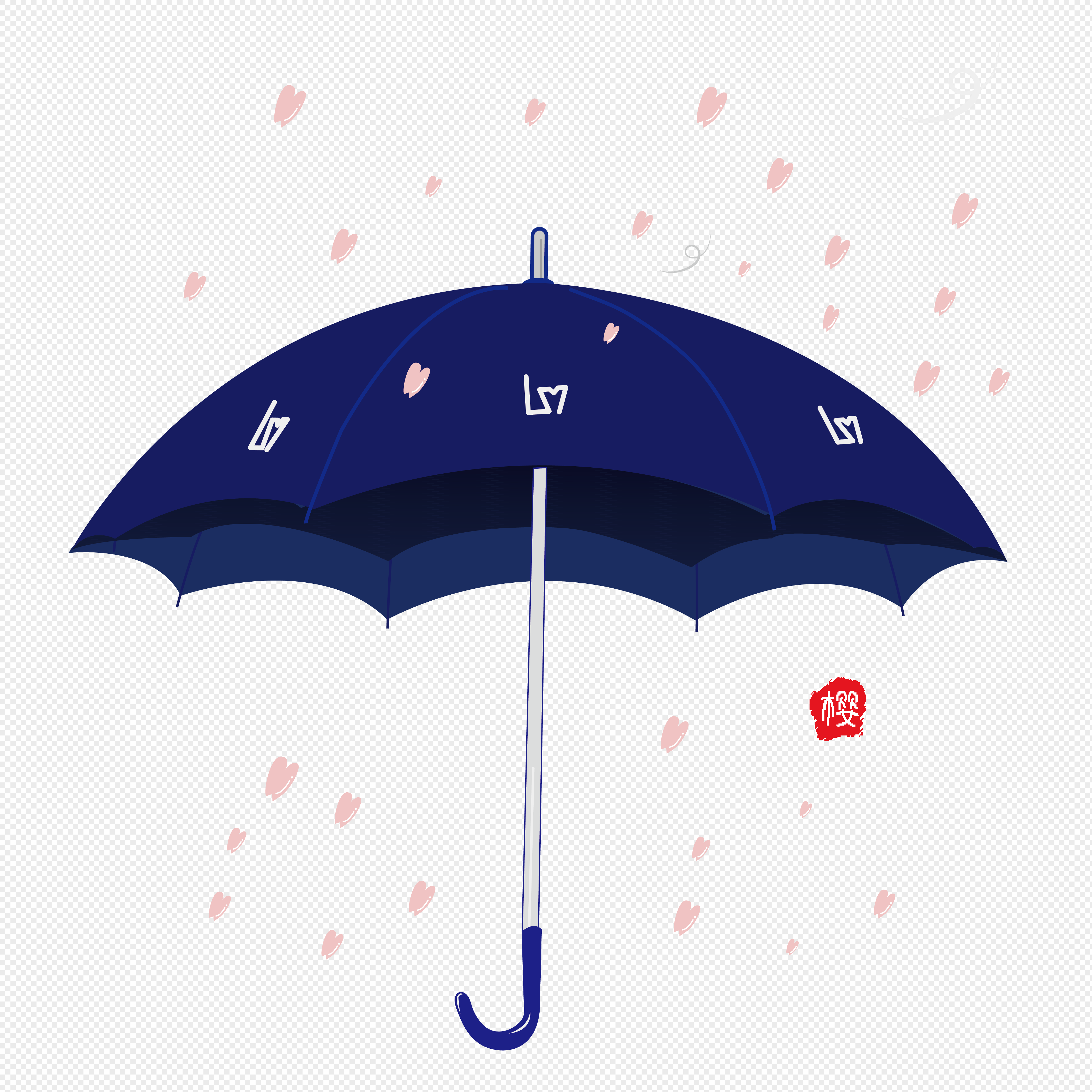 Fronteira De Guarda-chuva De Nuvem Azul PNG Imagens Gratuitas Para Download  - Lovepik