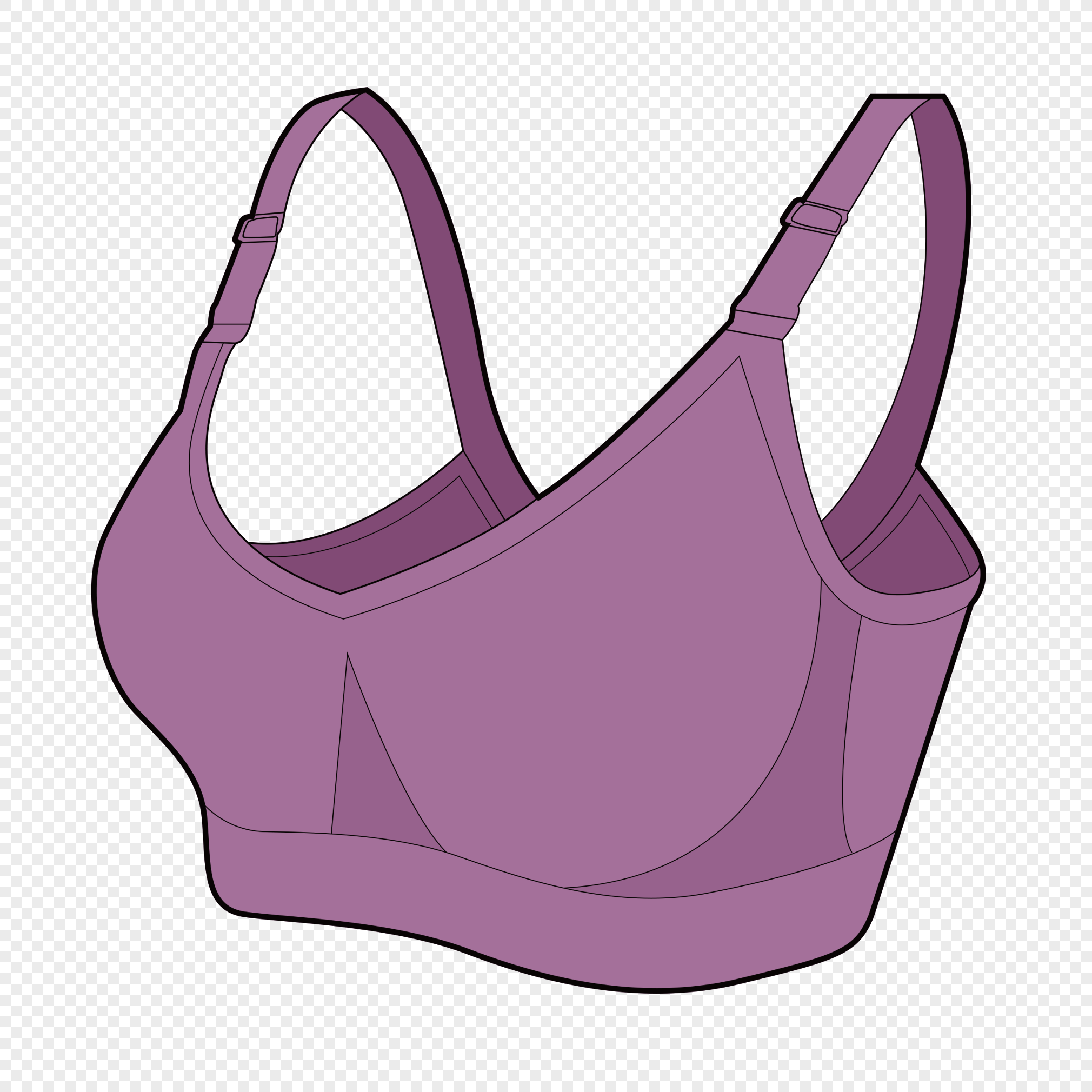 Bra Design Draft, Neon Pink, Light Purple, Light Neon PNG Transparent Image  And Clipart Image For Free Download - Lovepik