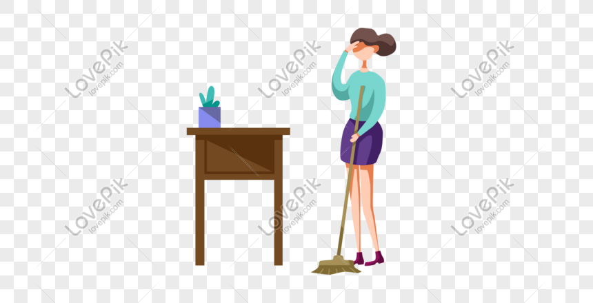 table cleaner clip art