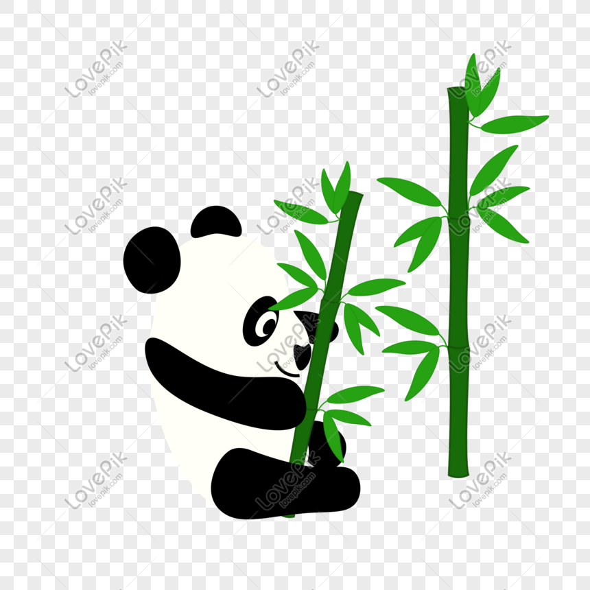 24 Gambar Kartun  Panda Makan Bambu  Gambar Kartun  Mu