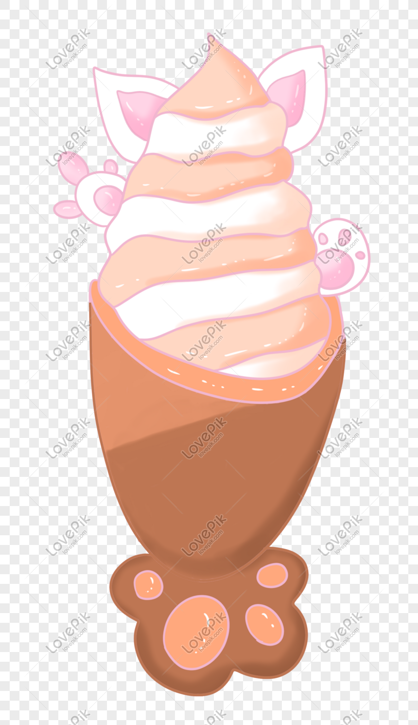 Мороженое Кошачья лапка