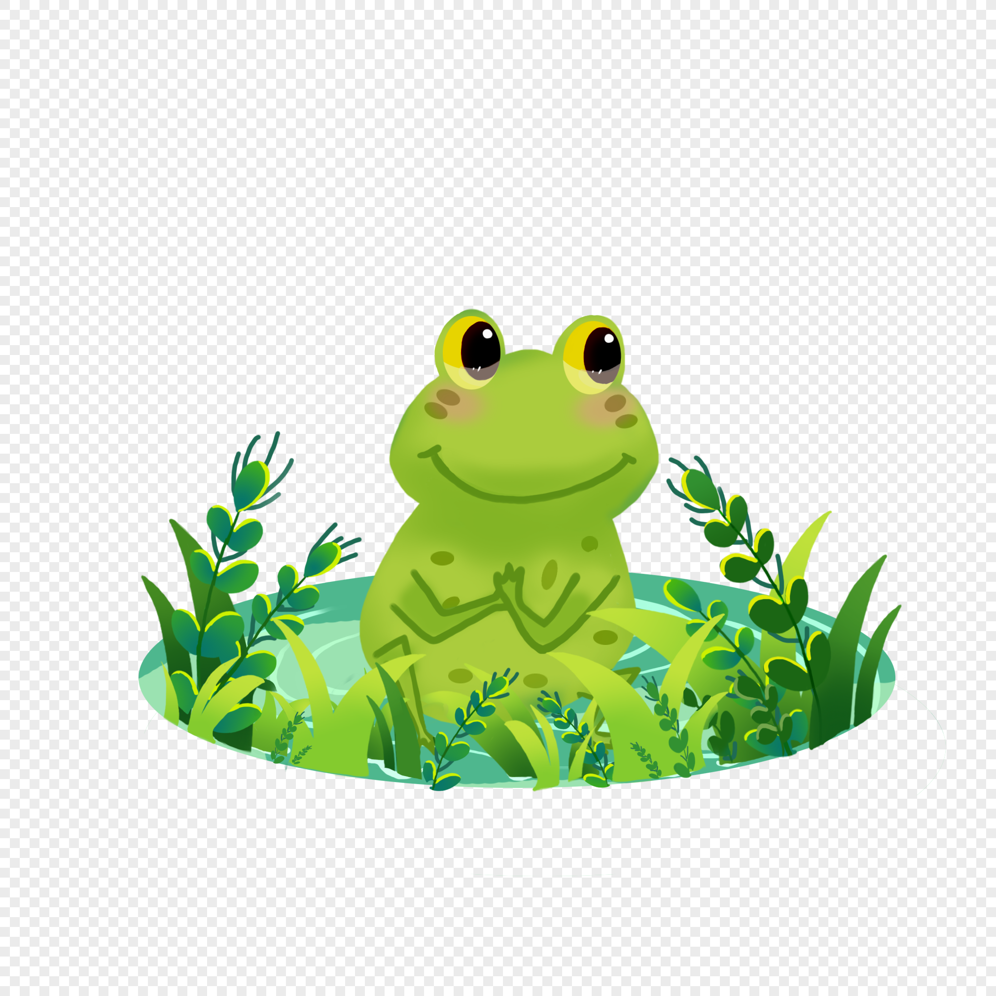 Pond Frogs PNG Images With Transparent Background | Free Download On ...