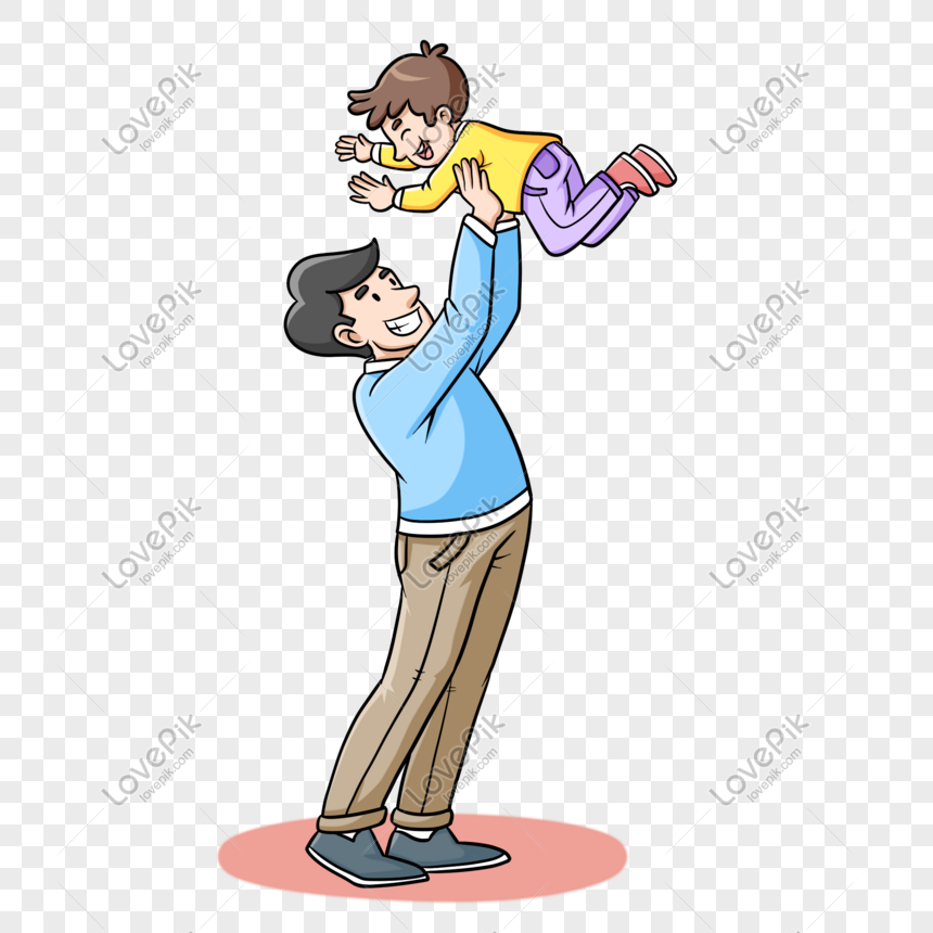 Photo De Papa Souleve Le Bebe Papa Bebe Pere Graphique Images Free Download Lovepik