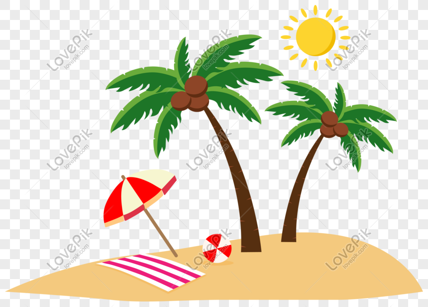 漫画夏のビーチの要素イメージ グラフィックス Id Prf画像フォーマットai Jp Lovepik Com